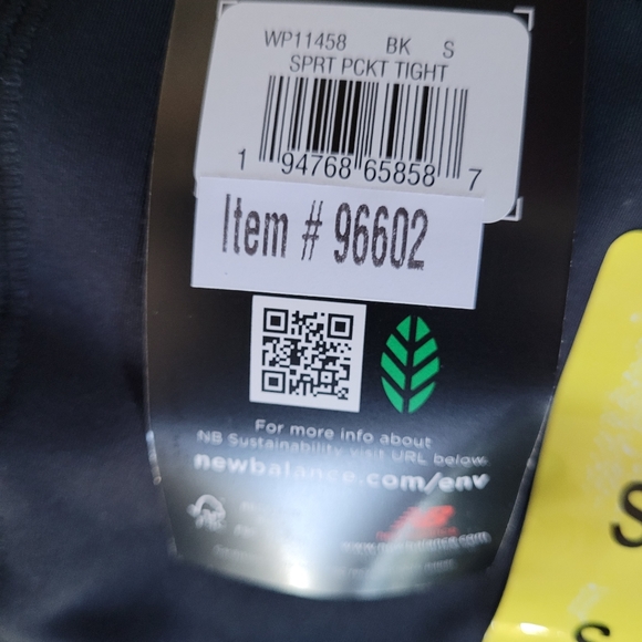 💥Active wear💥BNWT New Balance leggings / gym pants / tights💥 - Picture 2 of 2